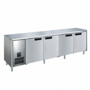 Glacian BCS62350 Slimline 660 Deep Fridge 4 Door - Stainless Steel