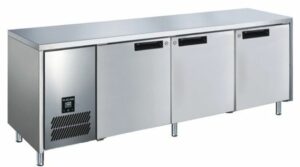 Glacian BFS61885 Slimline 660 Deep Freezer 3 Door – Stainless Steel