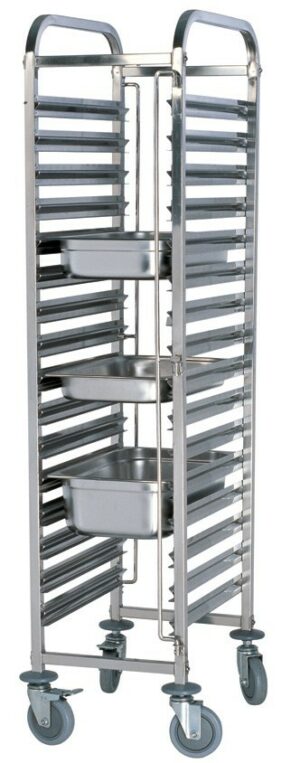 TRS0015 GN Trolley 15 Tier Trolley
