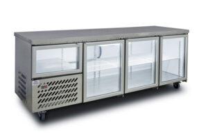 Anvil UBG2400 (H) Under Bar Fridge 3 1/2 Glass Doors