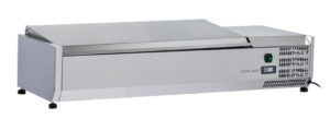 Anvil VRX1200S Refrigerated Ingredient Unit with Stainless Steel Lid