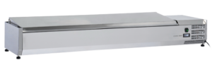 Anvil VRX1800S Refrigerated Ingredient Unit with Stainless Steel Lid