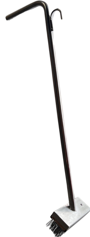 Grilla Mate GBP0001 Stainless Steel Handle Wire Brush Grill Scraper